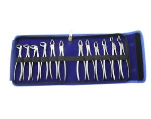 Ensemble de forceps d'extraction dentaire manuels à vente chaude, kit d'instruments chirurgicaux dentaires de qualité supérieure, acier inoxydable, poignée ergonomique - Product Image 1