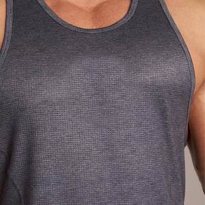 Wholesale Custom Plus Size <b>Men's</b> Cotton Stringer Custom Logo Workout Tank <b>Top</b> with <b>Muscle</b> Design for <b>Men</b> - Product Image 5
