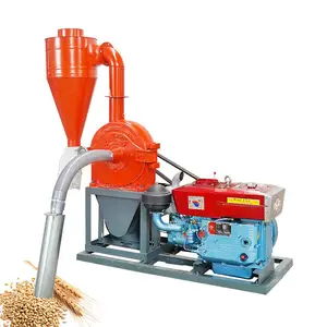 Backbone Machinery Hot Selling Disc Mill For Baker Auto Flour Milling Machine Grinder BB-FC35D Self-priming