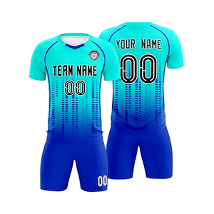 El mejor uniforme de fútbol profesional de moda para adultos, diseño de conjunto de alta calidad con etiqueta personalizada con corte automatizado de 'equipos' - Product Image 1