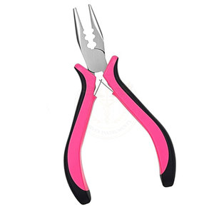 Stainless Steel <b>Micro</b> Ring Plier for Hair <b>Extension</b> Bead Application Removal & Salon Styling Work - Product Image 4
