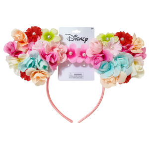 Accessoires pour cheveux Mickey et Minnie Mouse, bandeaux fleuris, 150 unités, vente en gros, carton, livraison gratuite, collection officielle sous licence HER - Product Image 3