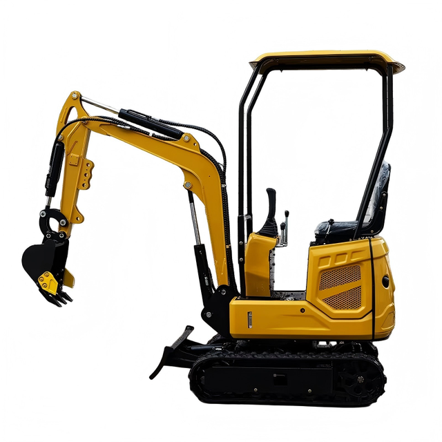 0.8T 1T 1.2T Compact Crawler Excavator Small Construction Digger for Soil Digging and Land Preparation