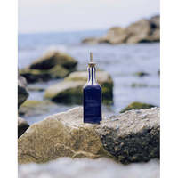 Distributeur de boissons en céramique artisanale Azul, fabriqué en Espagne par Tierra Cocida - Verseur d'huile élégant