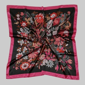 <b>Bandana</b> Scarves Low Customized Size New 100% Cotton Small Ethnic Style handmade Square Scarf Headband Product Wholesale - Product Image 3