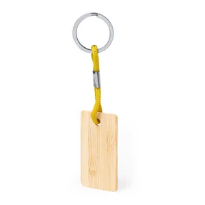 Portachiavi Promozionale Ecologico in Bambù - Recbam - Product Image 1
