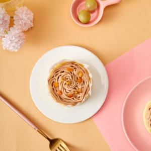 Vente chaude Gâteau Frozen Gâteau Mousse Gâteau <span class=keywords><strong>Basque</strong></span> à la châtaigne à la française Livraison rapide - Product Image 3