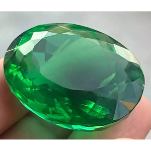 AAA+ Quality Colombian CO <b>Huge</b> Oval Cut Green Emerald 120+ Ct Certified Natural Loose Gem212 - Product Image 2