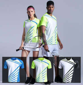 Ensemble d'uniformes de tennis légers unisexe vêtements de sport respirants à séchage rapide par sublimation personnalisée pour hommes et femmes - Product Image 3