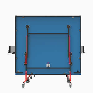 Table de tennis de table professionnelle Stag Iconic Sleek, mobile, pleine taille, plateau en MDF de 25 mm, anti-intempéries, design pliable - Product Image 4