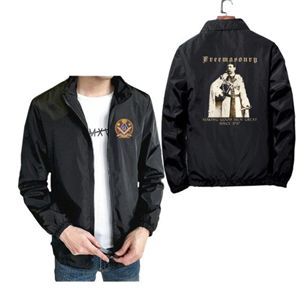 Veste personnalisée MASTER MASON Masonic Regalia Varsity Jackets Custom - Product Image 2