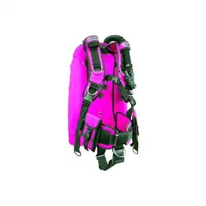 BCB-18SF LOONG DIVE Extensão Placa Macia Fluorescente fluorescente rosa Donut asa mergulho BCD back fly design estilo