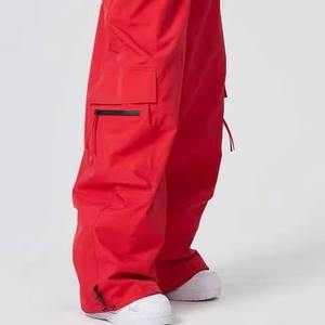 Loose Fit Streetwear Pantalones de esquí para hombres Estilo holgado Impermeable Snowboard Invierno al aire libre Hip Hop Pantalones cálidos - Product Image 5