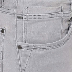 Custom Logo <b>Jeans</b> Pant Best Quality Solid Color <b>Jeans</b> Pants New Fashion OEM Custom <b>Jeans</b> Pants - Product Image 5