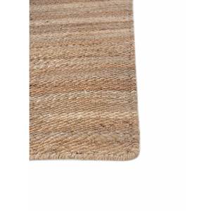 พรมลายทางสีงาช้าง ทอแบนจากปอกระเจาและป่าน รุ่น PDJT-390 สำหรับใช้ในบ้าน - Product Image 4