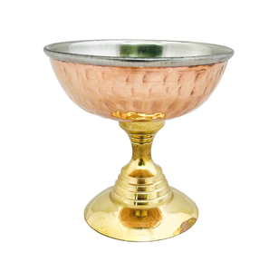 ชามทองเหลืองทองแดงอุปกรณ์ครัวโต๊ะสำหรับคัพเค้กอุปกรณ์เสริมสำหรับไอศครีมที่เก็บพลังงานด้วยมือดีไซน์ล่าสุด - Product Image 2