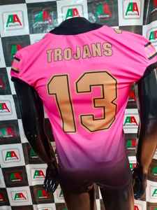 Maillot de football américain, maillot de supporter, broderie par sublimation, grande taille, 7v7, drapeau, photo réelle, usine du Pakistan, tous les sports - Product Image 6