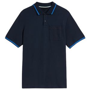 Premium personnalisé grande taille hommes polos 100% coton Designer T-Shirts pour hommes décontracté été Style solide imprimé - Product Image 1