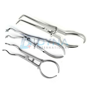 High Quality <b>Set</b> of 3 pcs Endodontic Rubber Dam Forceps/ <b>Pliers</b>, CE Certified Dental Instruments - Product Image 5