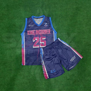 Uniforme de Baloncesto Transpirable Sublimado de Talla Grande para Hombre y Mujer, Camisetas de Baloncesto Personalizadas con Colores y Tallas a Medida - Product Image 1