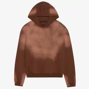 Nueva moda para hombre, sudaderas con capucha lavadas con ácido, cuello con capucha a prueba de viento, estilo informal, técnicas teñidas con lazo teñido, superventas para invierno - Product Image 1