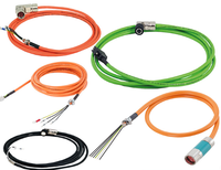 Câble de frein de servomoteur industriel 3M Longueur 1FL6, conducteur en cuivre, isolation PVC, protection IP20, -25~70°C, 6FX3002-5BK02-1AD0