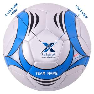 ฟุตบอลในร่มสำหรับผู้ใหญ่ ไซส์มาตรฐาน 5 ผลิตจากวัสดุ PVC คุณภาพสูง เป็นมิตรกับสิ่งแวดล้อม ใช้ได้ทั้งในร่มและกลางแจ้ง ออกแบบโลโก้ได้ตามต้องการ เหมาะสำหรับการฝึกซ้อม - Product Image 2