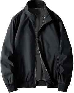 2025 nuevo diseño transpirable chaqueta de bombardero para hombre etiqueta privada con cierre de cremallera cómodo uso al aire libre mejor precio - Product Image 3