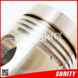 Pistón SUNITY de Taiwán, Nuevo, OEM 122310-22040, 2SM para 3SM, Diésel Marino, Antidesgaste, Plateado, Certificado ISO9001 - Product Image 5