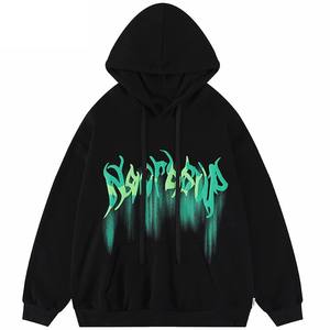 คุณภาพสูงเทอร์รี่ Zip Up การพิมพ์แบบกําหนดเองเย็บปักถักร้อย SLIM FIT แข็งแรง Streetwear บุรุษ Hoodie - Product Image 5
