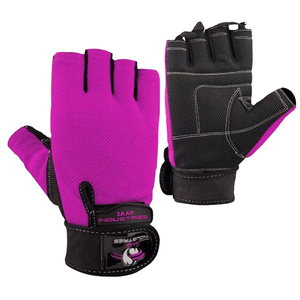 Guantes de Gimnasio Unisex Personalizados, Ligeros, de Medio Dedo, Material PU, para Entrenamiento y Fitness, Nuevo Diseño, Resistentes - Product Image 2