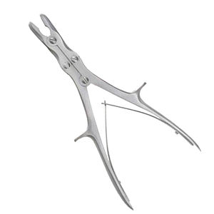 Juego de Instrumentos Quirúrgicos de Acero Inoxidable con Certificación CE, Rongeur Óseo de Acción Compuesta Luer Stille, Recto, Mordida de 10 mm, 220 mm de Largo - Product Image 1