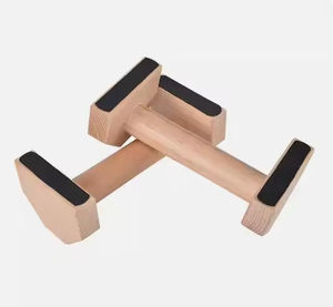 Barres parallèles en bois antidérapantes XLAN, barres <span class=keywords><strong>de</strong></span> pompes, supports pour exercices <span class=keywords><strong>de</strong></span> callisthénie, entraînements <span class=keywords><strong>de</strong></span> force du haut du corps - Product Image 4