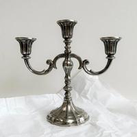 Laiton Antique 5 Piliers Chandelier Stand Décoration De Mariage Pas Cher Prix Bougeoir Table Pièce Maîtresse Affichage Bougeoir