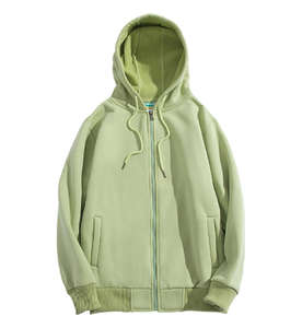 Custom Embroidered <b>Black</b> <b>Zip</b> <b>Up</b> <b>Hoodies</b> For Men Winter Hoodie Custom Printing - Product Image 5