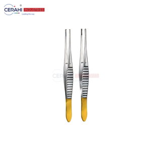 Juego de fórceps de vendaje y tejido atraumático profesional Adson Semken fórceps de disección para cirugía de precisión - Product Image 2