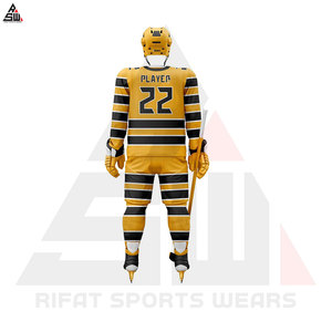 Uniformes de hockey sur glace pour hommes de haute qualité confortables et respirants avec un design unique Offre Spéciale prix bon marché à vendre - Product Image 2