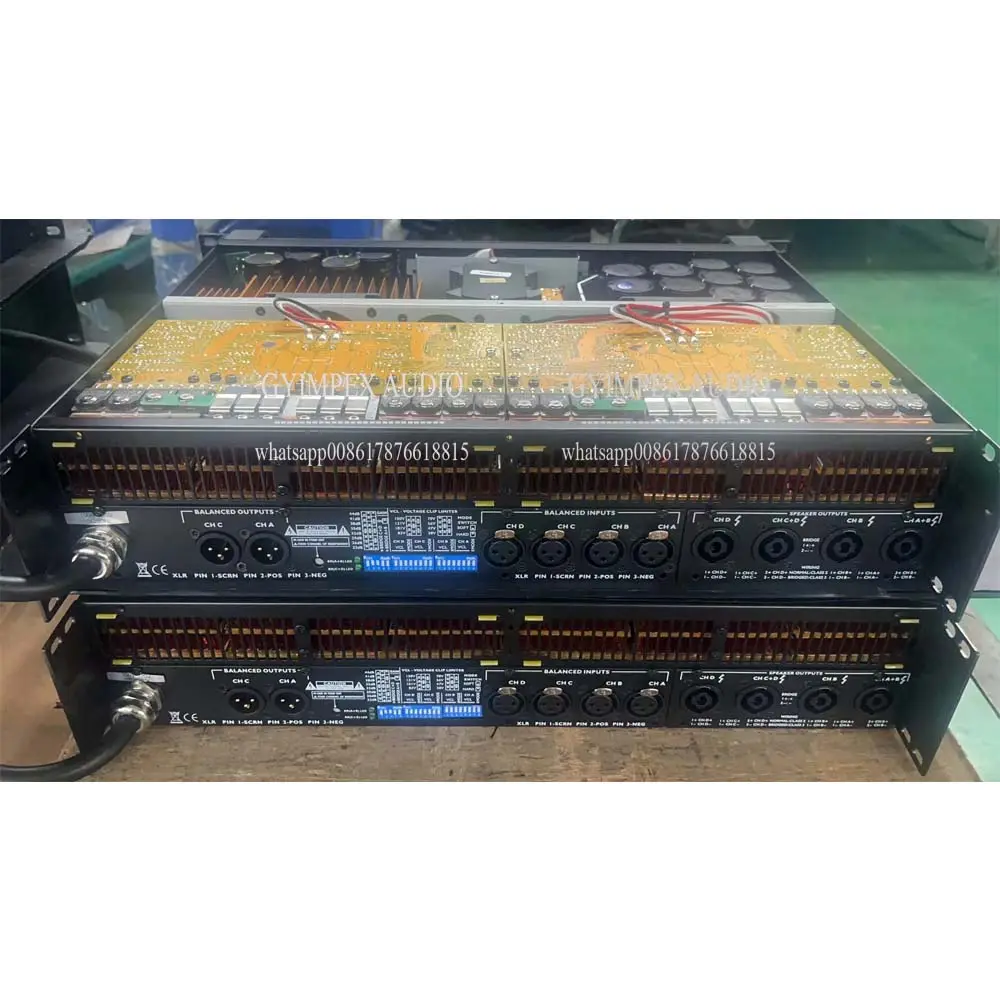 Power Amplifier FP Series Amplifier panggung DJ Power amp untuk sistem Speaker profesional speaker sumber jalur kolom