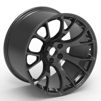Rines Forjados 20*11 PCD 5*115 ET -2, Ideales para Cualquier Modelo de Auto: Dodge Charger, Challenger, Journey, Durango