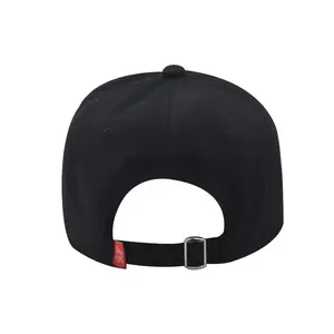 Venta al por mayor de gorra de béisbol de la vendimia Hip Hop Casual sombrero 3D bordado Logo lavado gorra de béisbol de algodón para los hombres clásicos - Product Image 4