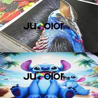 Industrial Flatbed Sign Printer With Ricoh Gen6 Heads for Rigid Media Acrylic PVC Foam Board and Exhibition Graphics