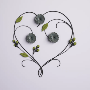 Forme de coeur belle décoration murale intérieur extérieur décoration tenture hôtel restaurant maison salon chambre art décoratif - Product Image 1