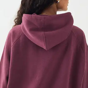 Sweat à capuche tendance pour femmes avec tissu doux au toucher pour la saison froide / Conception de couture de haute qualité pour les acheteurs en gros - Product Image 5