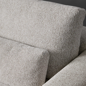 Moderno y cómodo sofá de dos plazas, nuevo diseño, muebles para el hogar con tapicería, marco de madera maciza, Material de tela para villas - Product Image 6