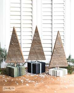 Nouvelle lanterne de Noël en bois, design original, faite à la main, écologique, carrée, décoration d'intérieur, luxe, fabricant et fournisseur en gros - Product Image 1