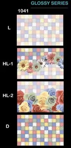 Prix bon marché 200x300 qualité d'exportation 12x8 carreaux de mur émaillés numériques en céramique 20x30 de la marque indienne populaire Vistaar - Product Image 2