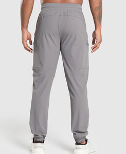 Pantalon Cargo pour Homme Pantalon Décontracté à Cordon de Serrage Vêtements pour Homme Pantalon Taille Haute pour Homme Pantalon avec Poche Américain Européen - Product Image 2