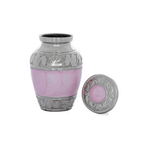 Meilleur prix urne funéraire gravée en laiton de qualité solide urnes à jeton de petite taille pour la décoration de la maison fournitures de prix de gros - Product Image 6