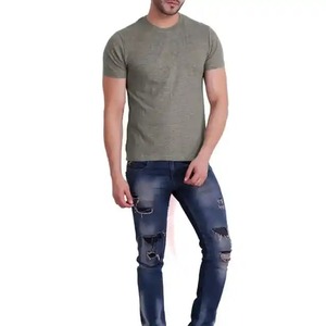 100% camisetas de algodón para hombre Deporte Fitness gimnasio seco Cool Fit entrenamiento personalizado correr Casual Jersey seco Cool Fit camisetas - Product Image 2