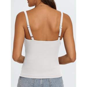 Hauts licou de sport pour femmes haut à licou sans couture haut soutien dos ouvert vêtements de sport Fitness entraînement Simple adulte hauts à licou - Product Image 4